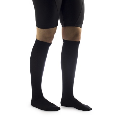 black knee stockings